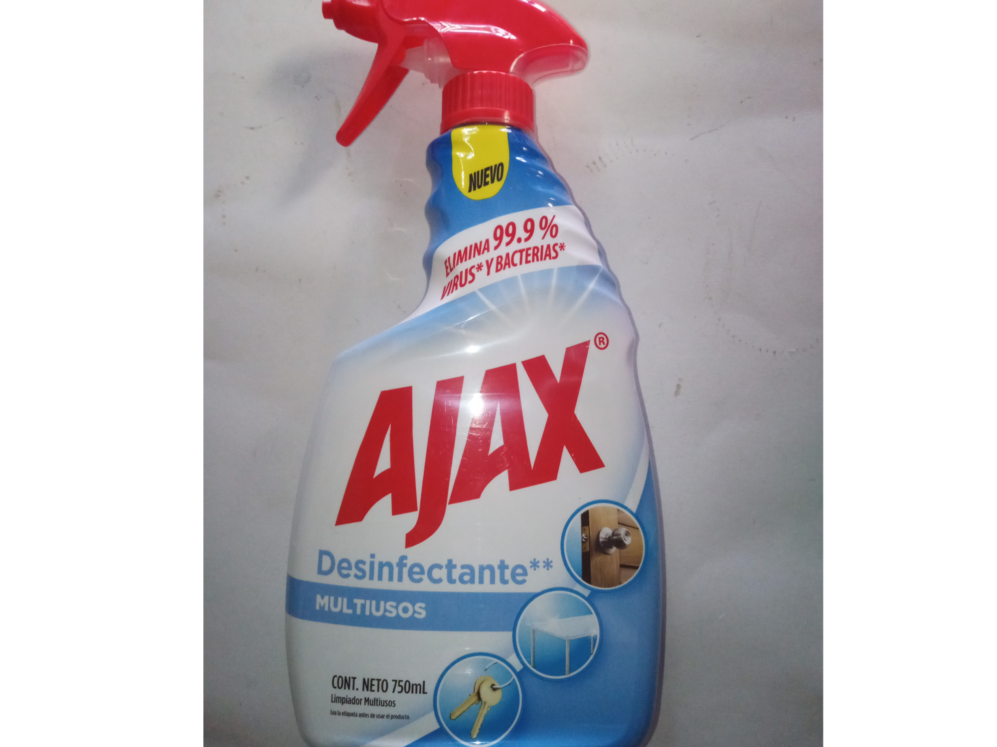 AJAX DESINFECTANTE MULTIUSOS 750ML.