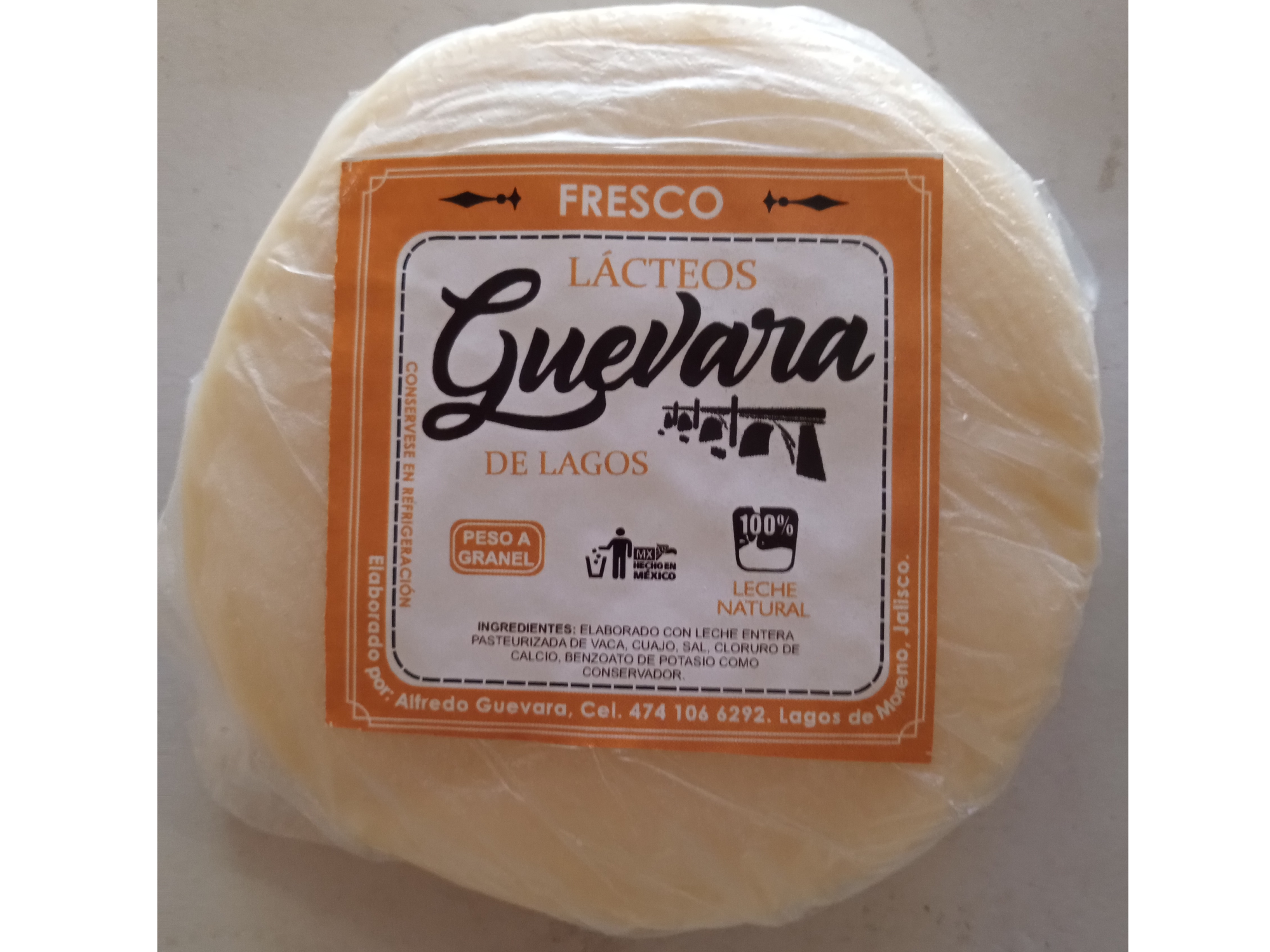 QUESO FRESCO GUEVARA.