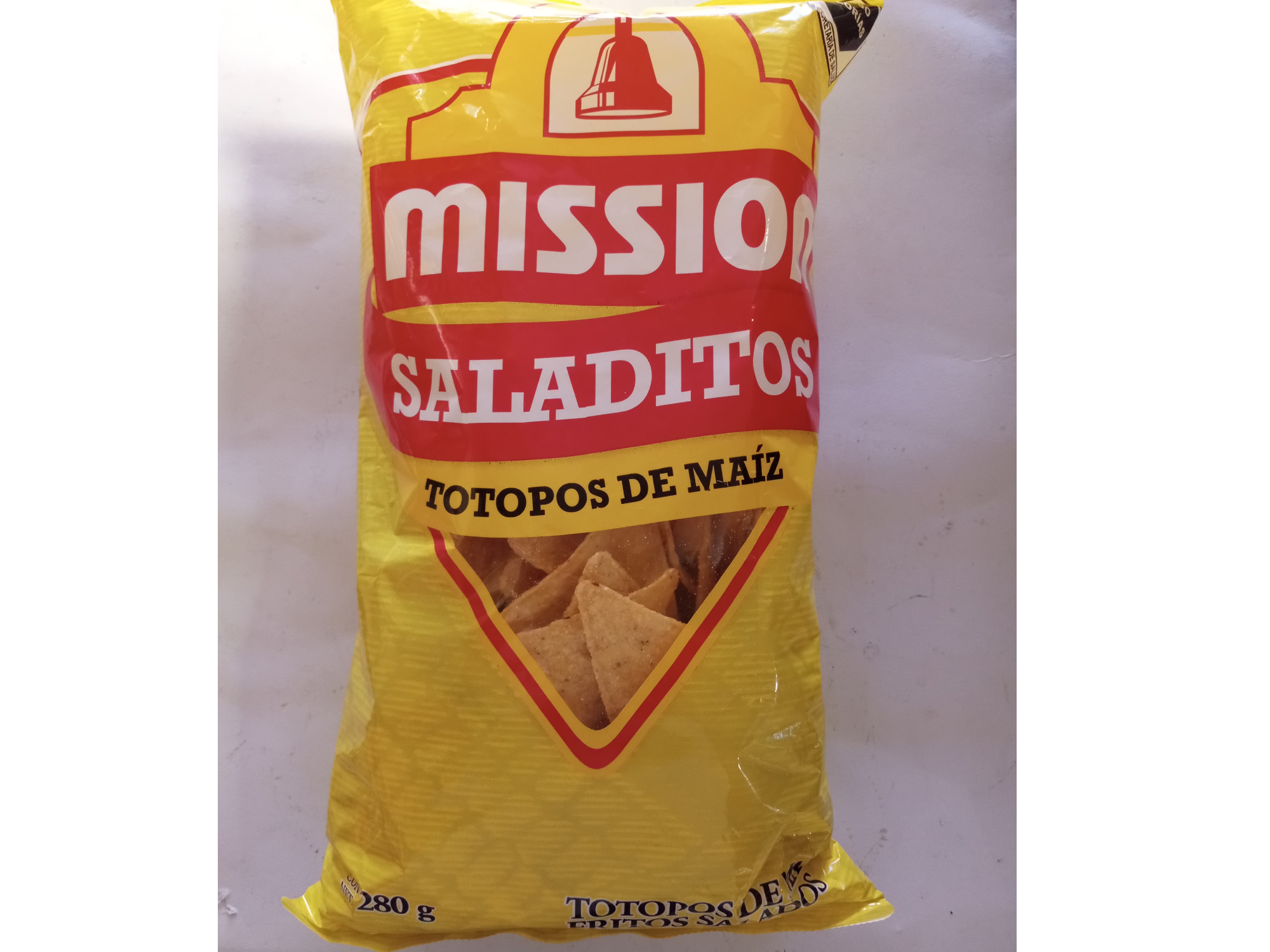 TOTOPOS SALADITOS MISSION 280GRS.