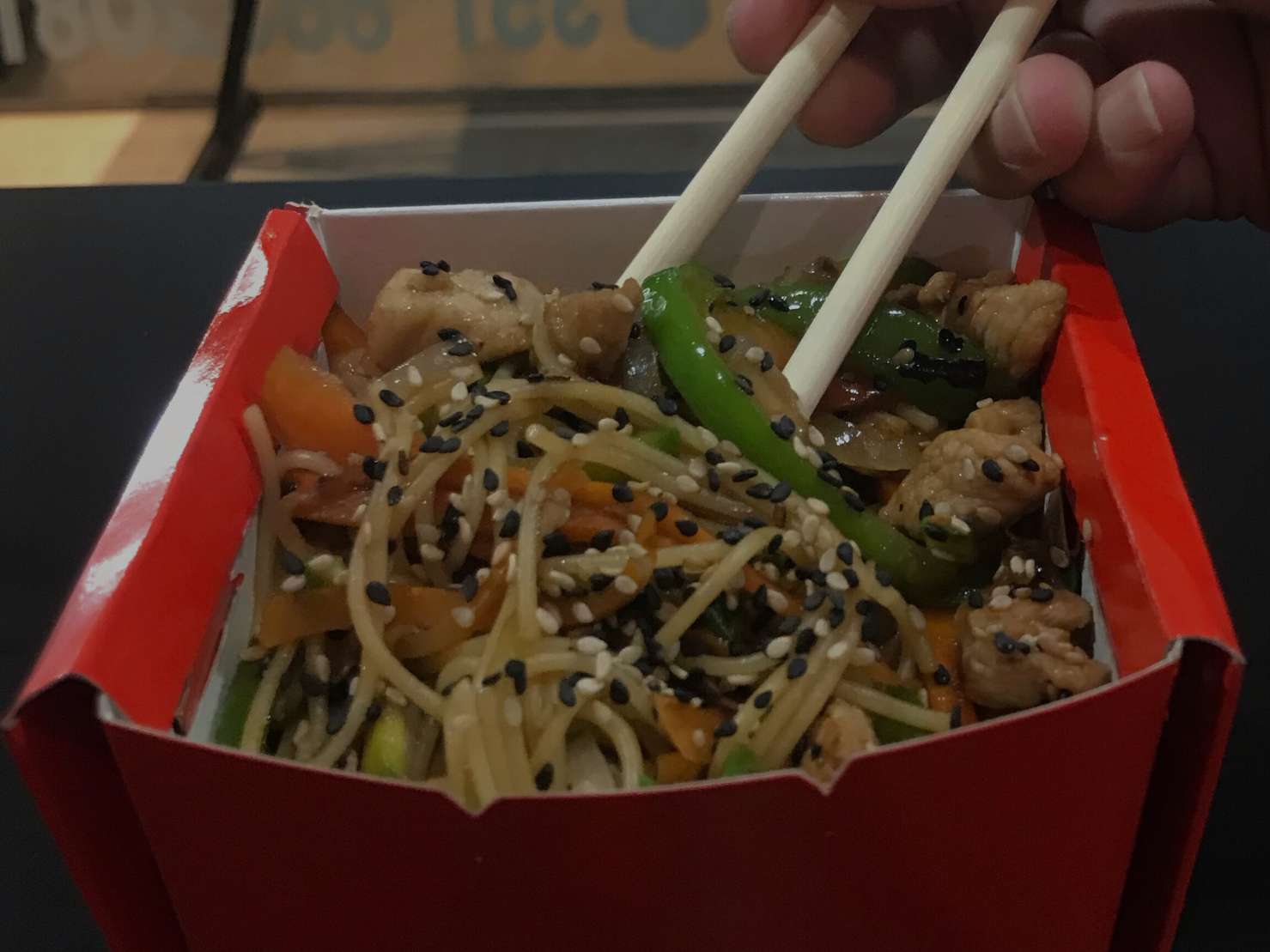 2 WOK POLLO