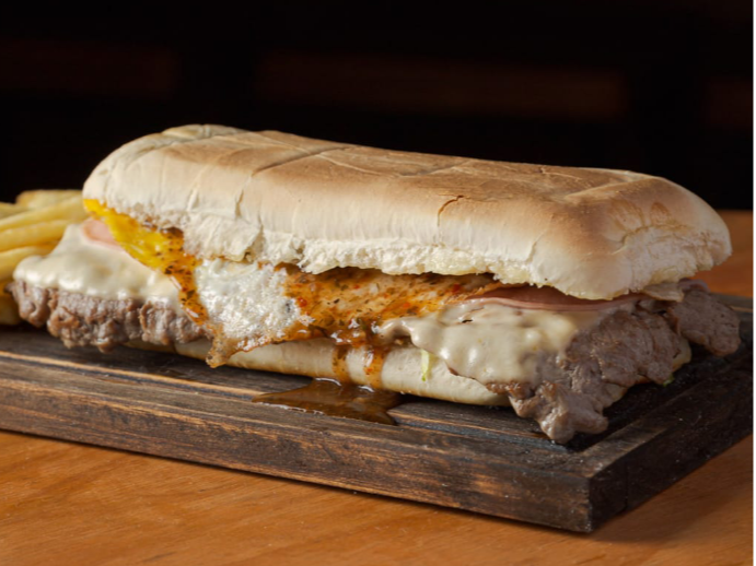 2 LOMOS CHIMI CON PAPAS