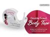 Cinta bifaz body tape con porte