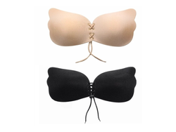 Brasier de Silicona y tela con cordon