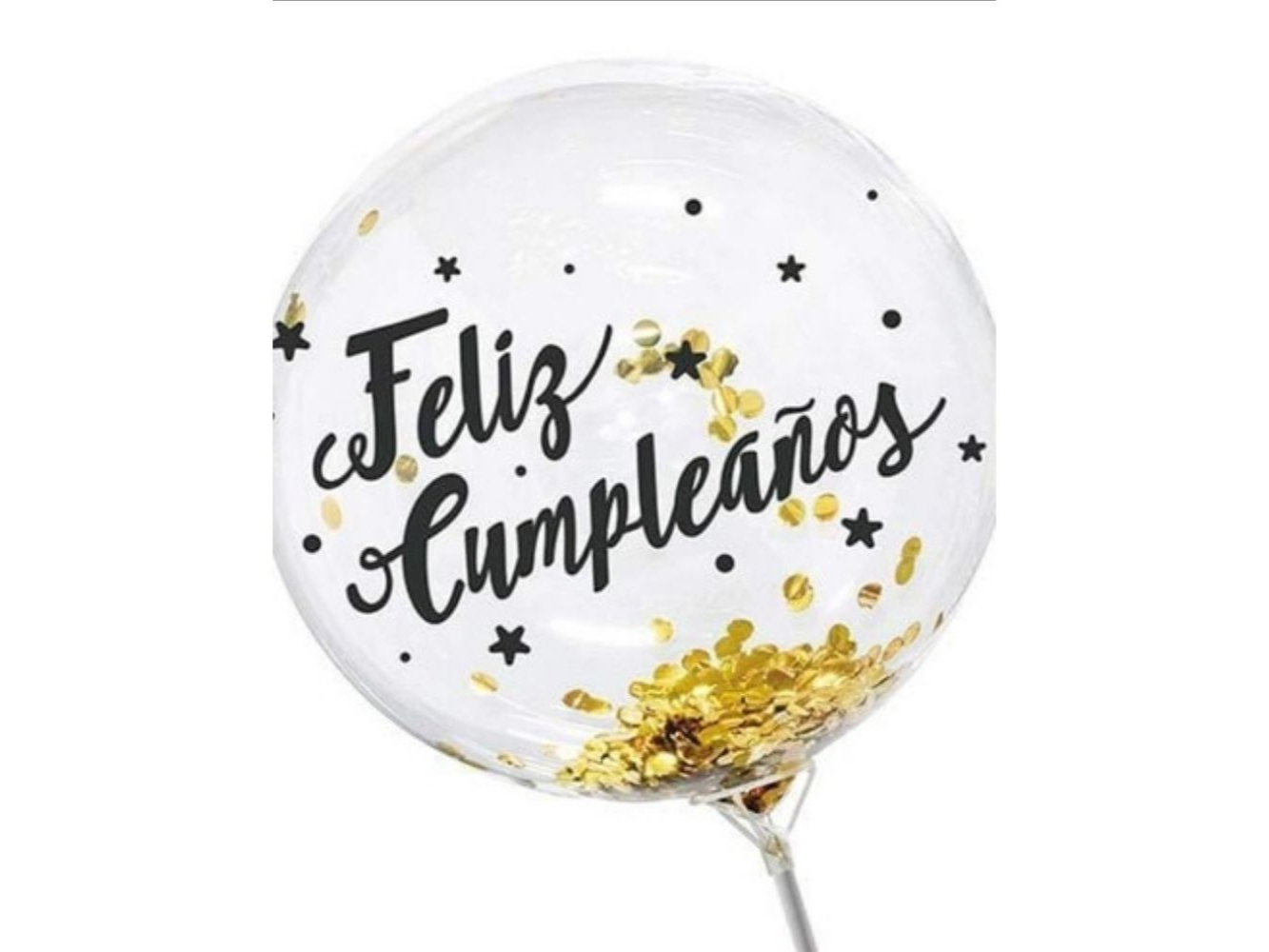 Globo Burbuja transparente