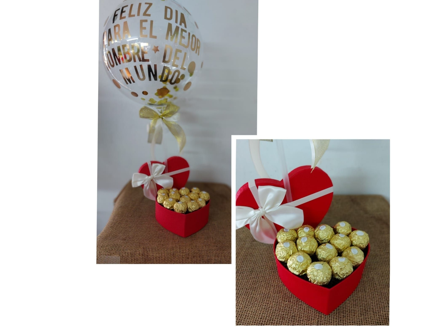 Corazón bombones Ferrero