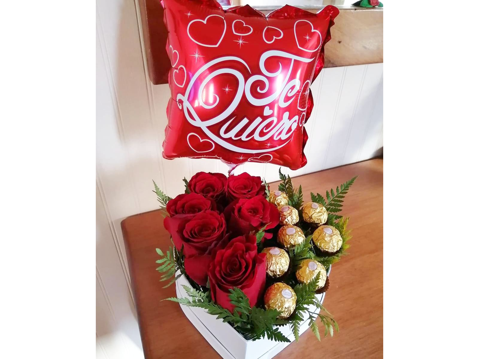 Caja de corazón Mediano