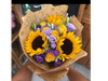 Girasoles con lishiantus