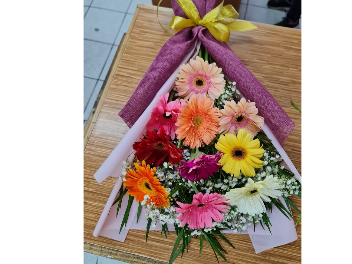 Bouquet gerberas colores