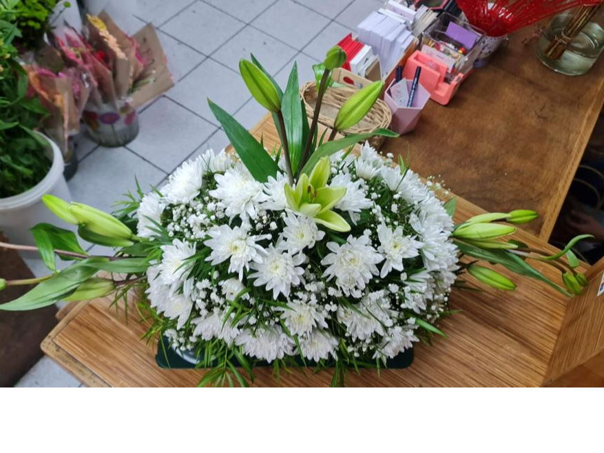 Cojin maule lilium ( cubre urna)