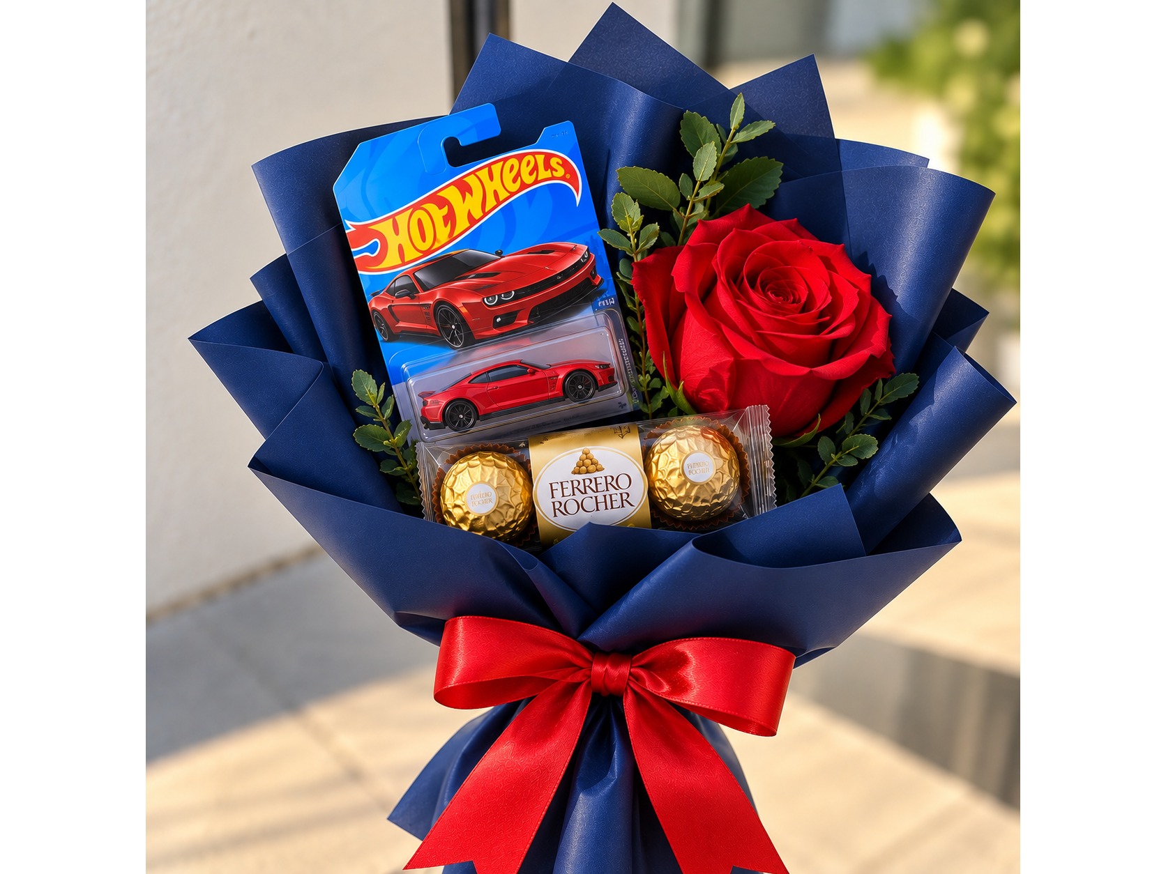 Ferrero 3 Hot wheels 1 rosa