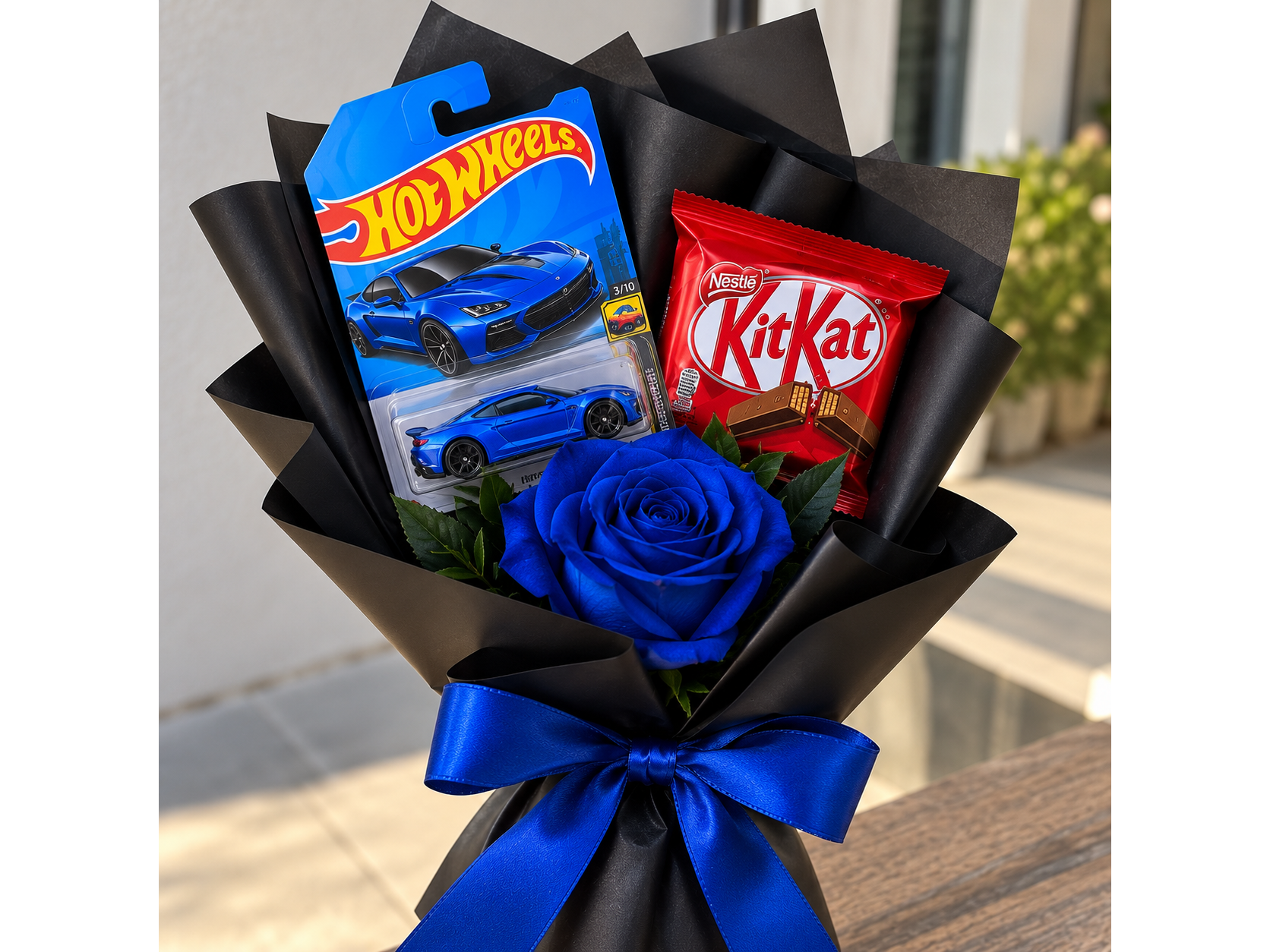 Hot wheels kitkat y Rosa