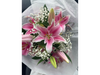 Trío de Lilium orientales