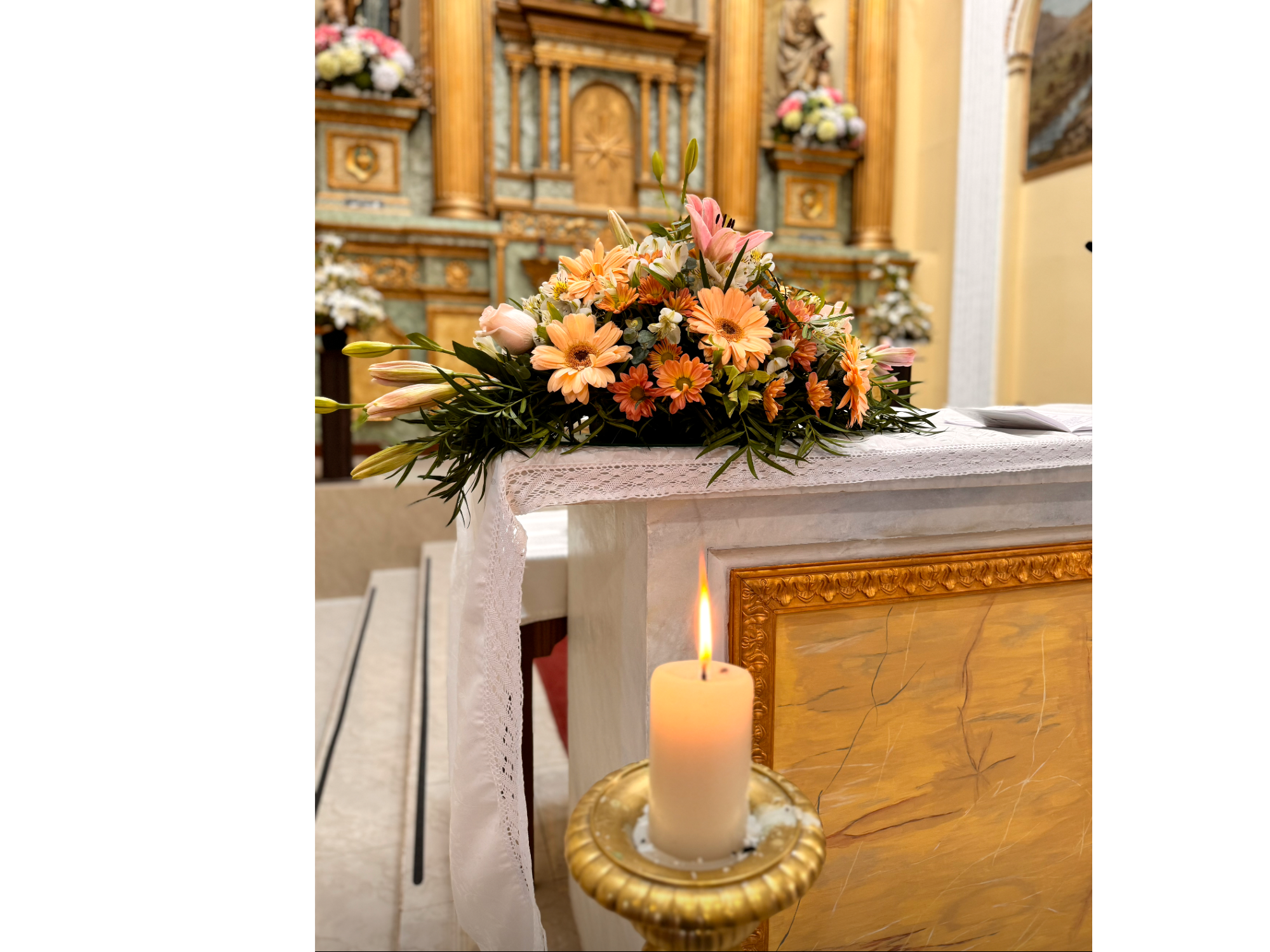 Cojín altar