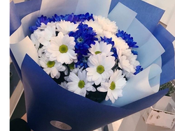 MARGARITAS BLANCO Y AZUL