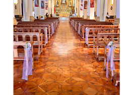 Decoración de bancas por unidad