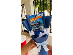 ROSA AZUL NATURAL + hotweels