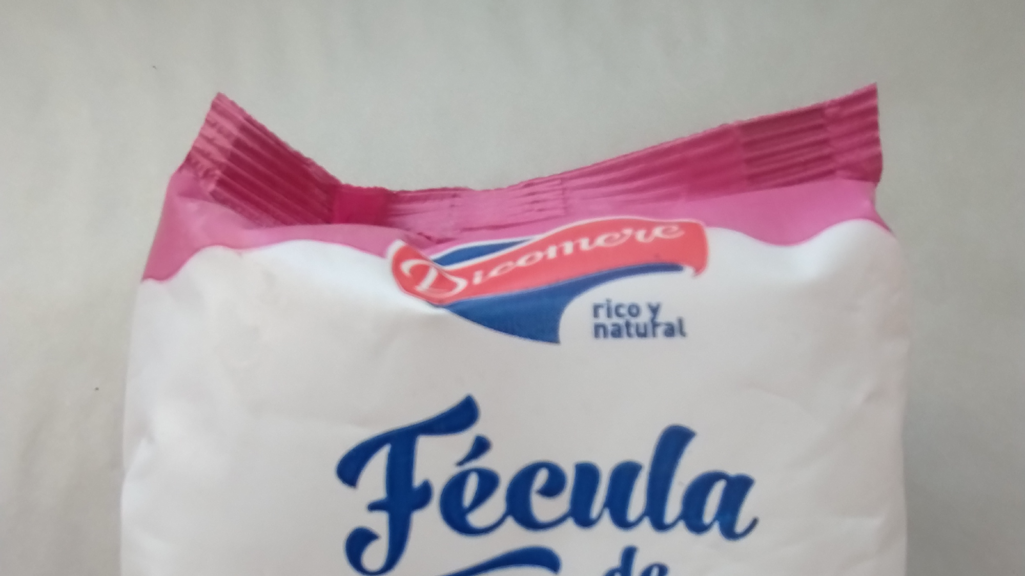 Féculas/ almidones/ harinas