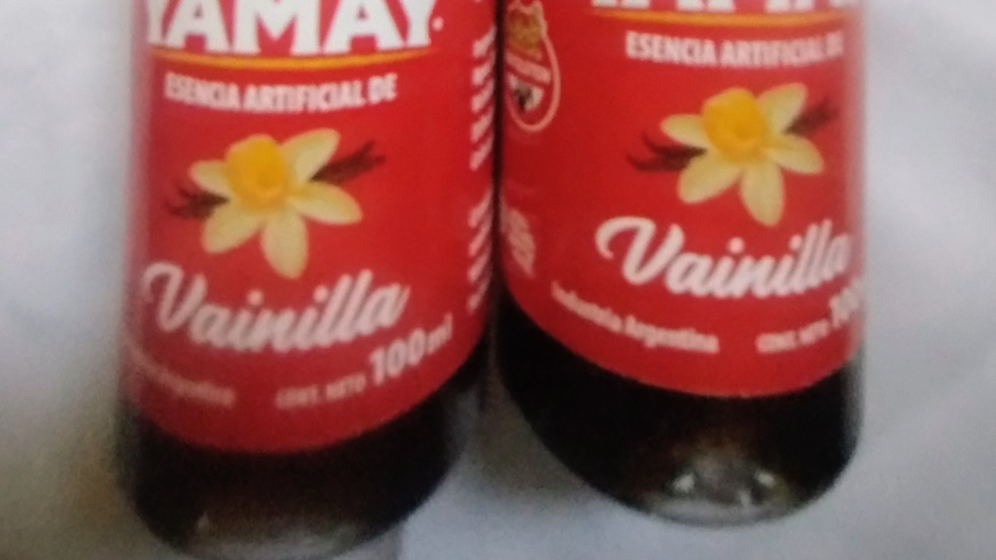 Esencias de vainilla, de pan dulce, azahar