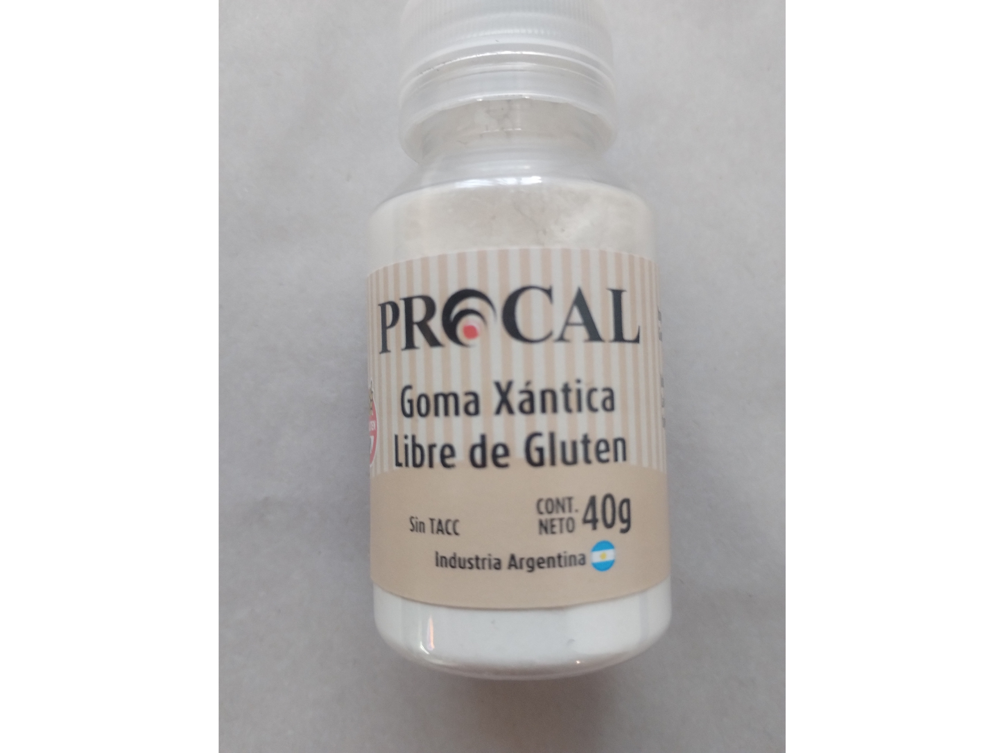 Procal. Goma xantica