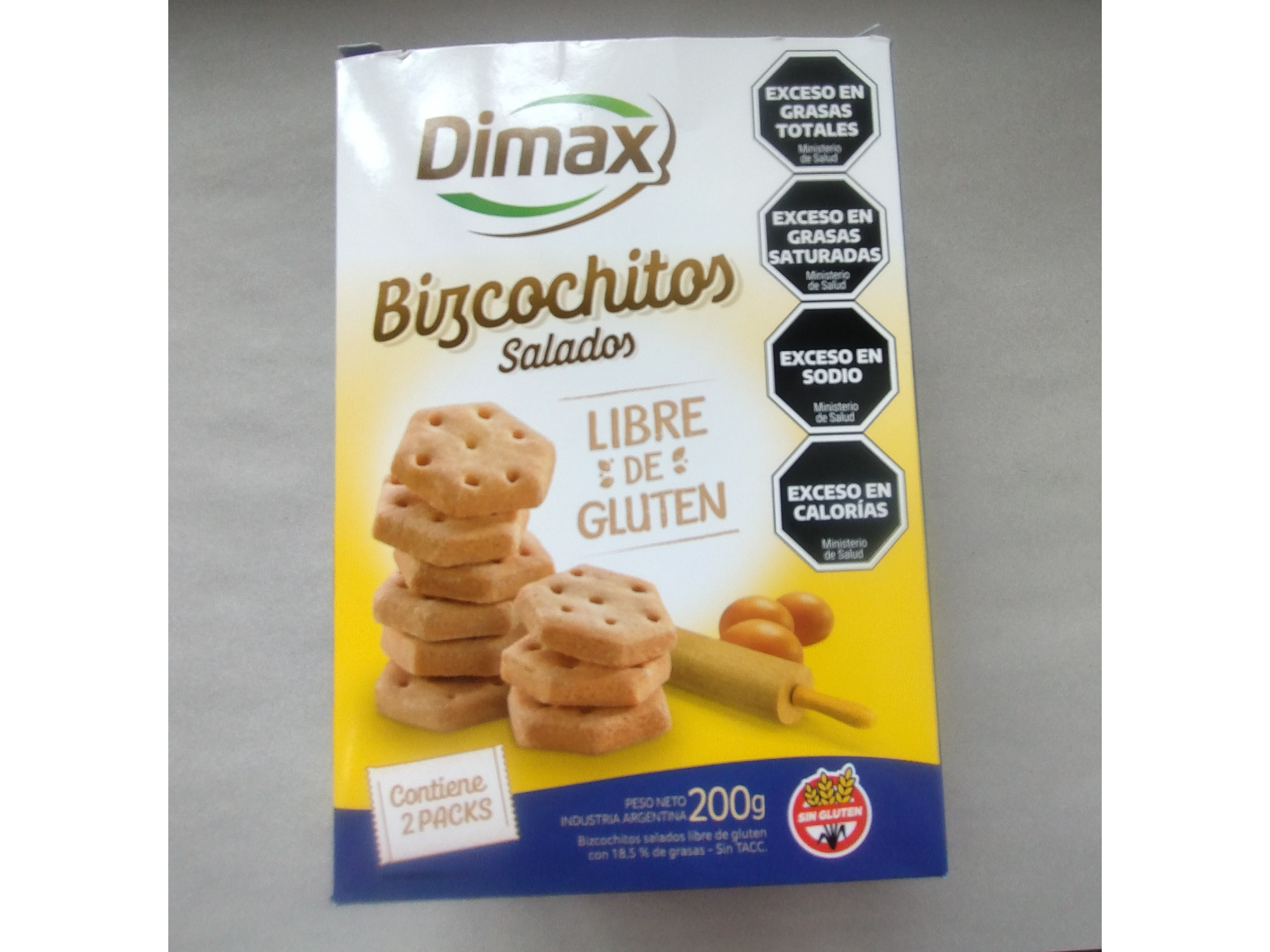 Dimax. Bizcochos salados