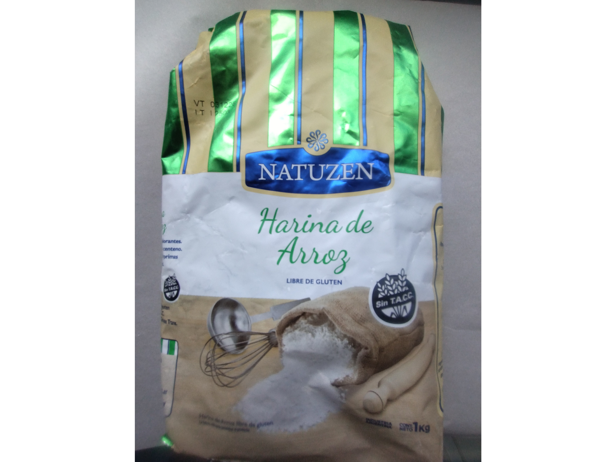 Nutuzen. Harina de arroz 1 kg