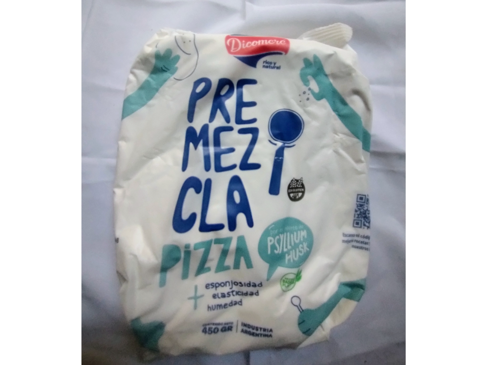 Dicomere. Premezcla pizza