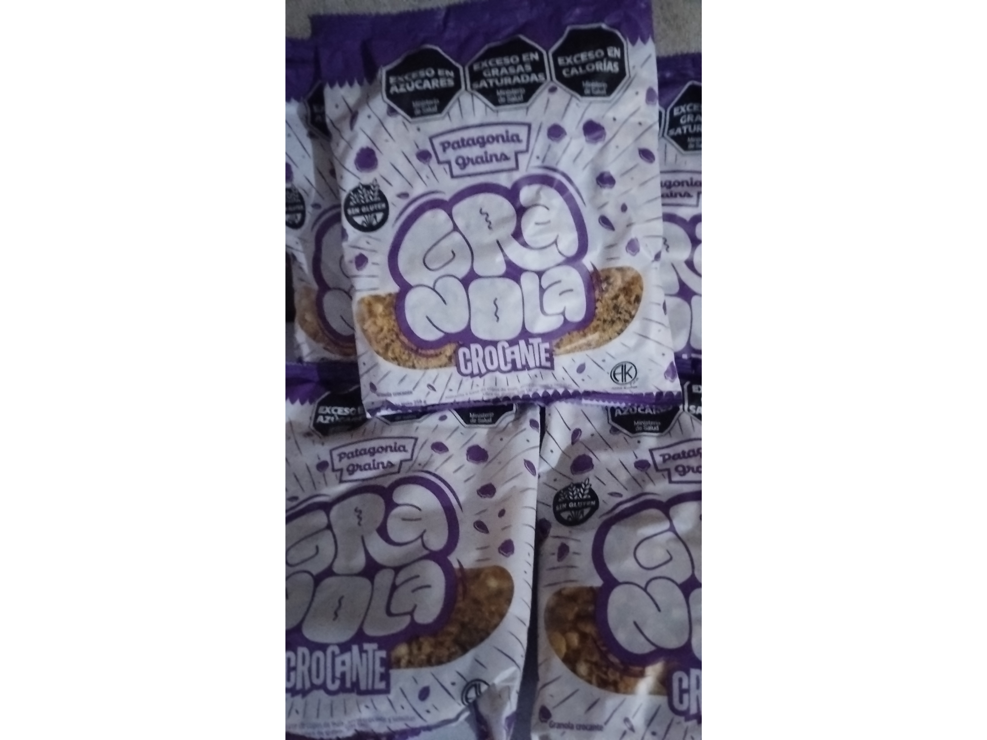 Patagonia. Granola sin azúcar