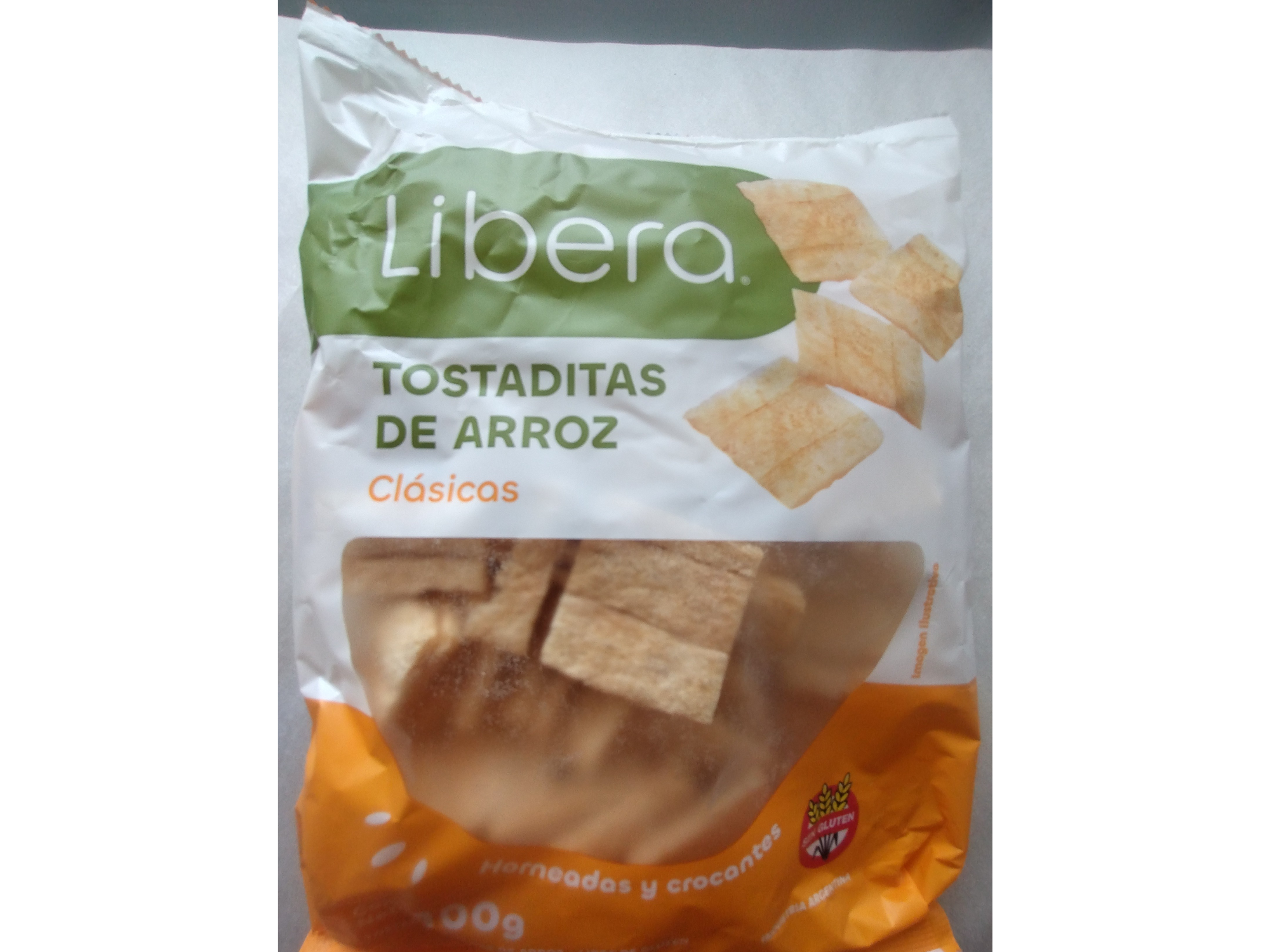 Libera. Tostaditas de arroz