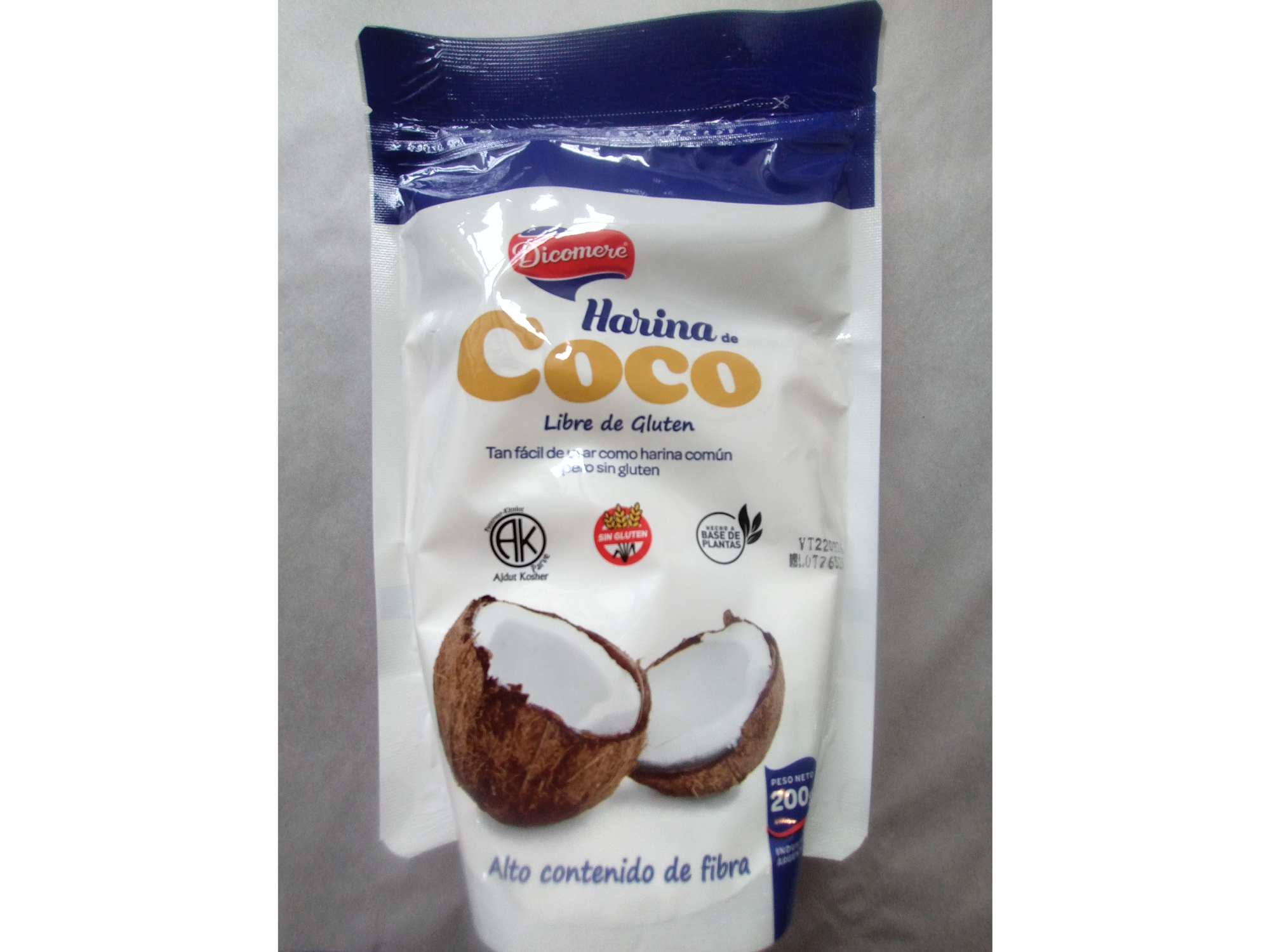 Dicomere. Harina de coco