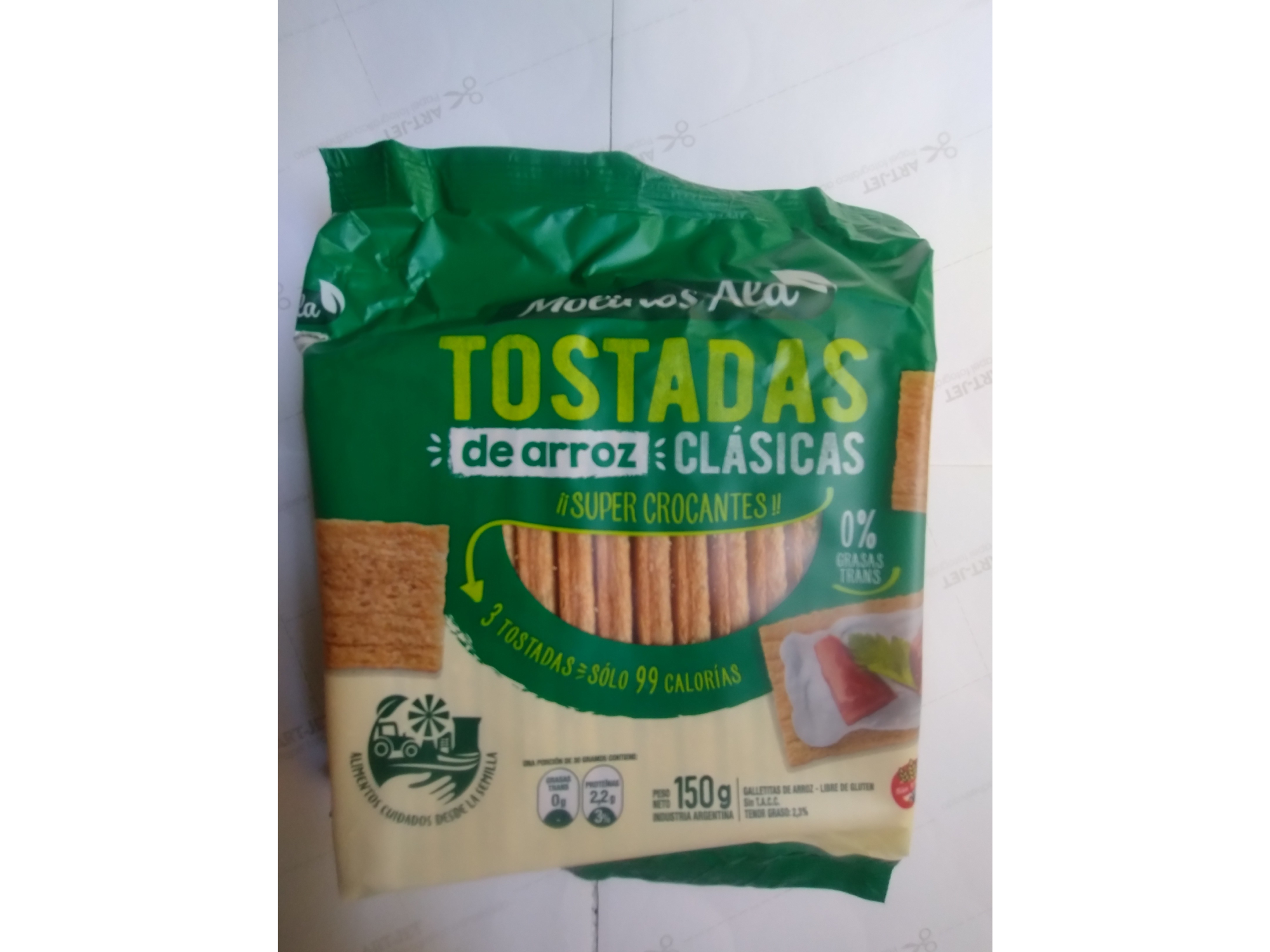 Molino ala. Tostadas clasicas