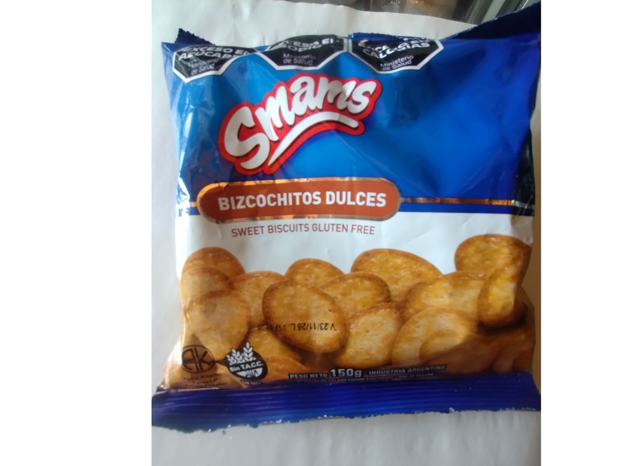 Smams. Bizcochito dulce