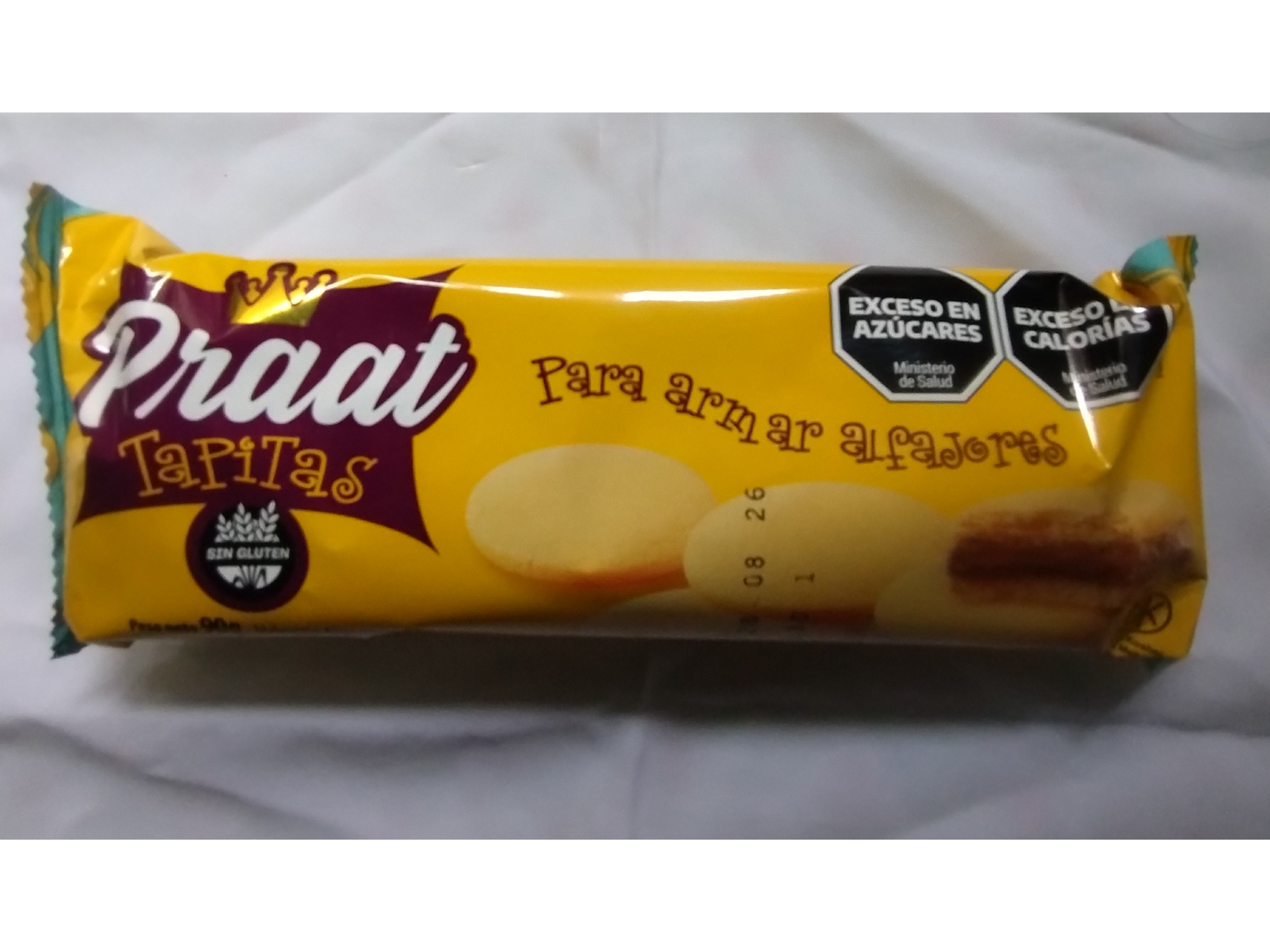 Praat. Tapitas de alfajores