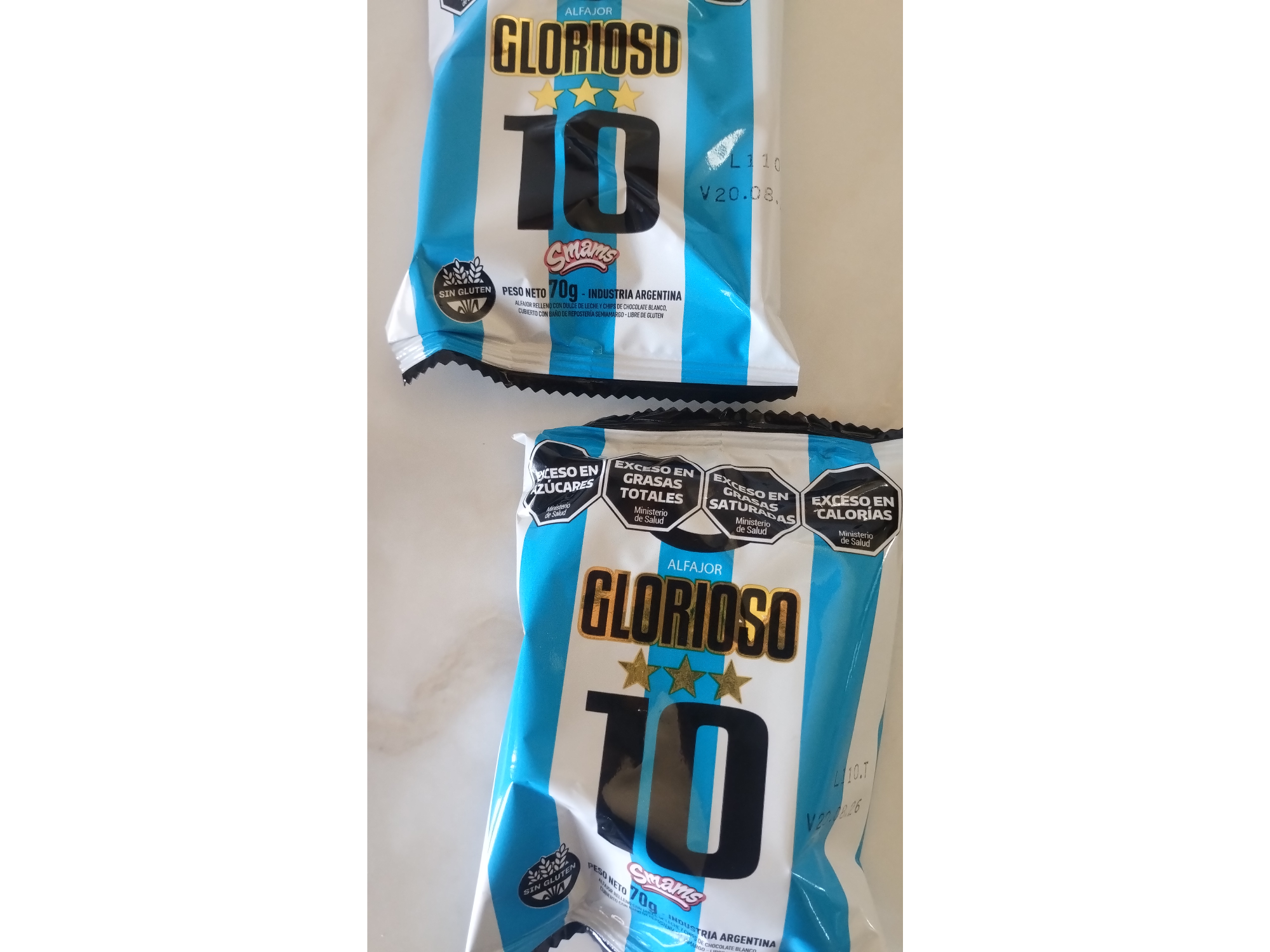 Smams. Alfajor chocolate