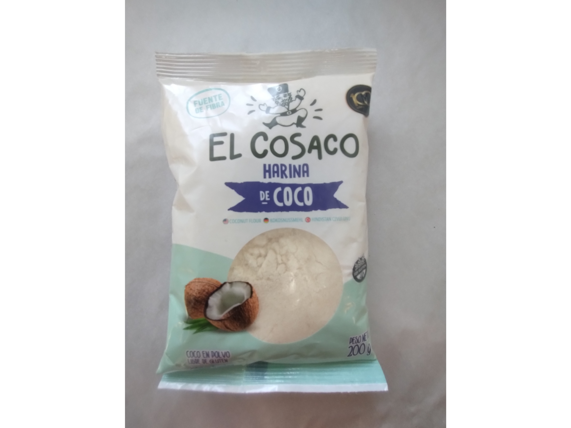 El cosaco. Harina de coco