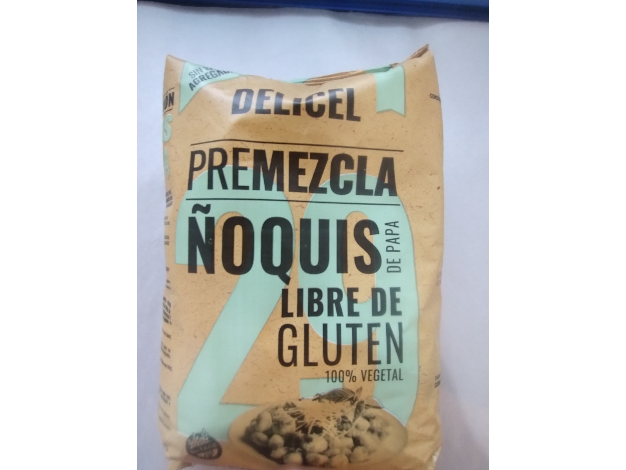 Delicel. Premezcla ñoquis