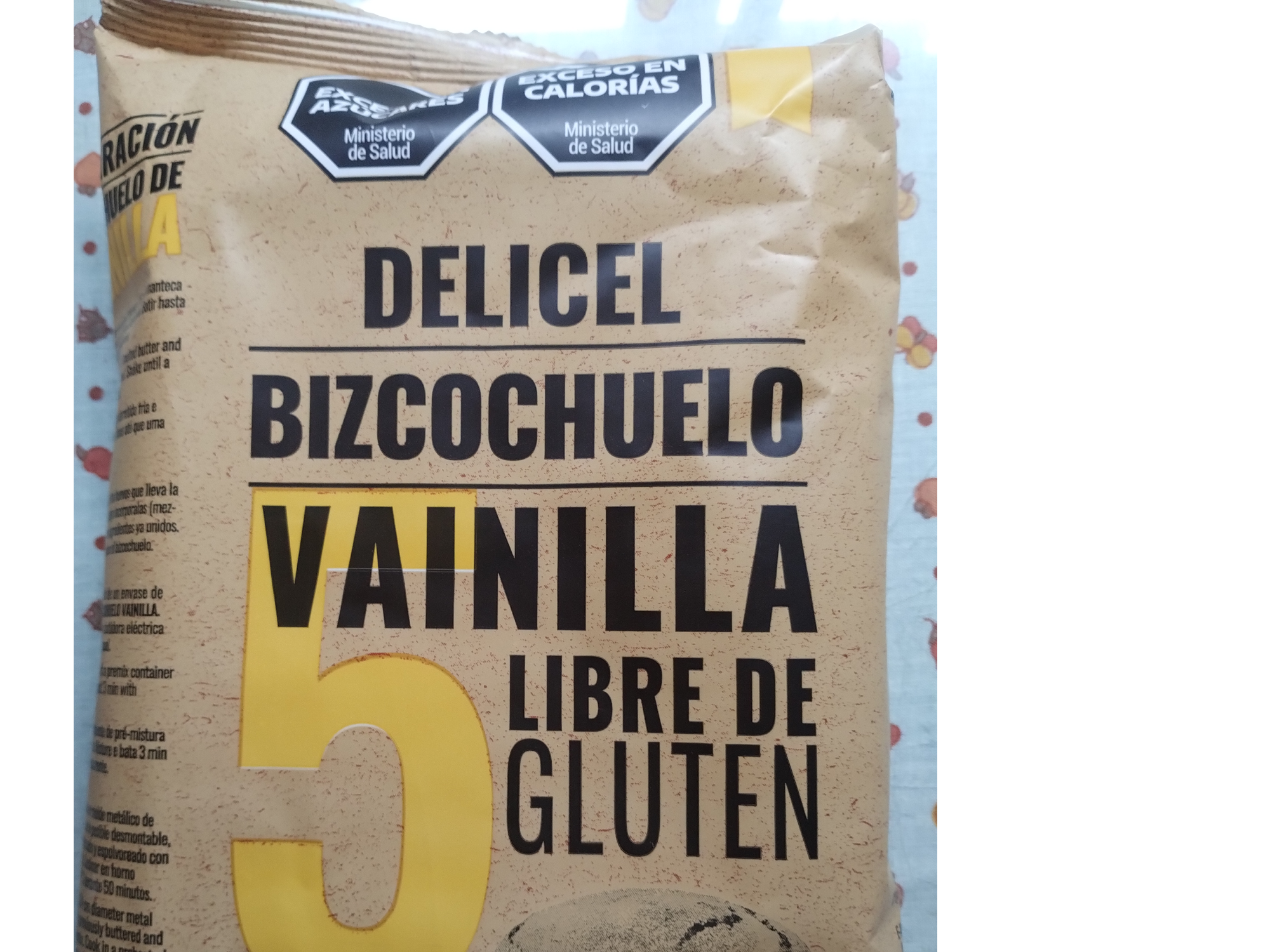 Delicel. Premezcla bizcochuelo vainilla