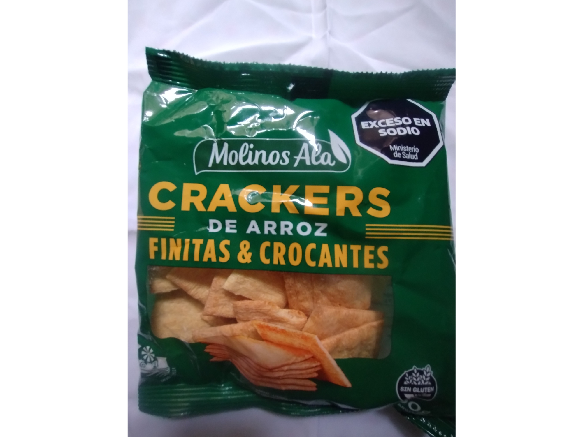 Molino Ala. Crackers de arroz