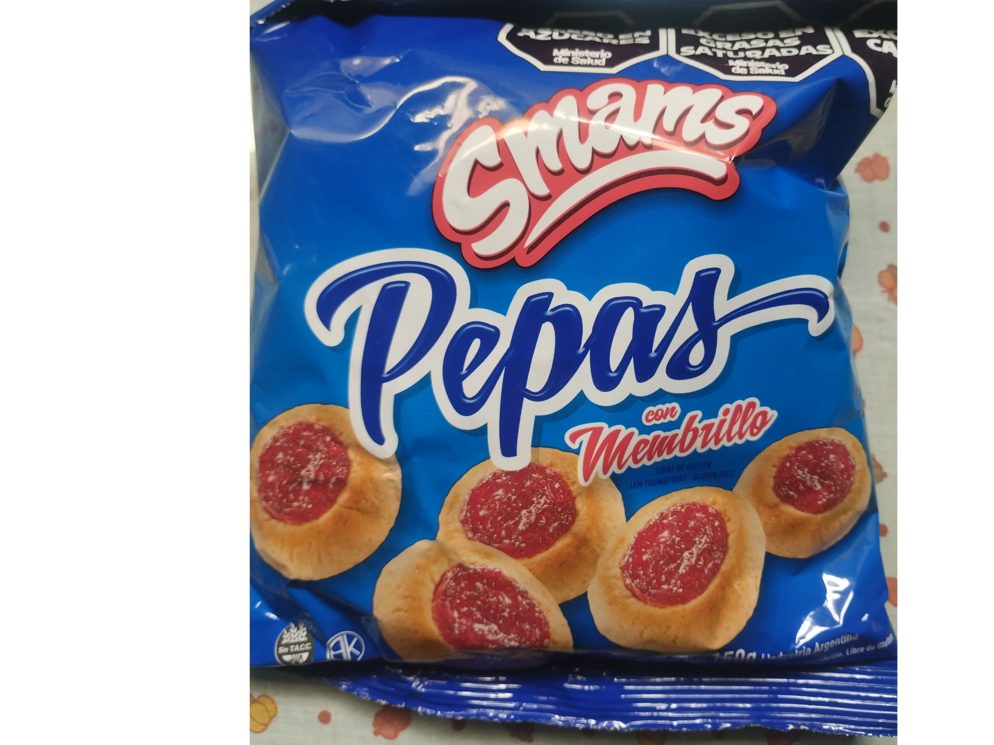 Smams pepas membrillo