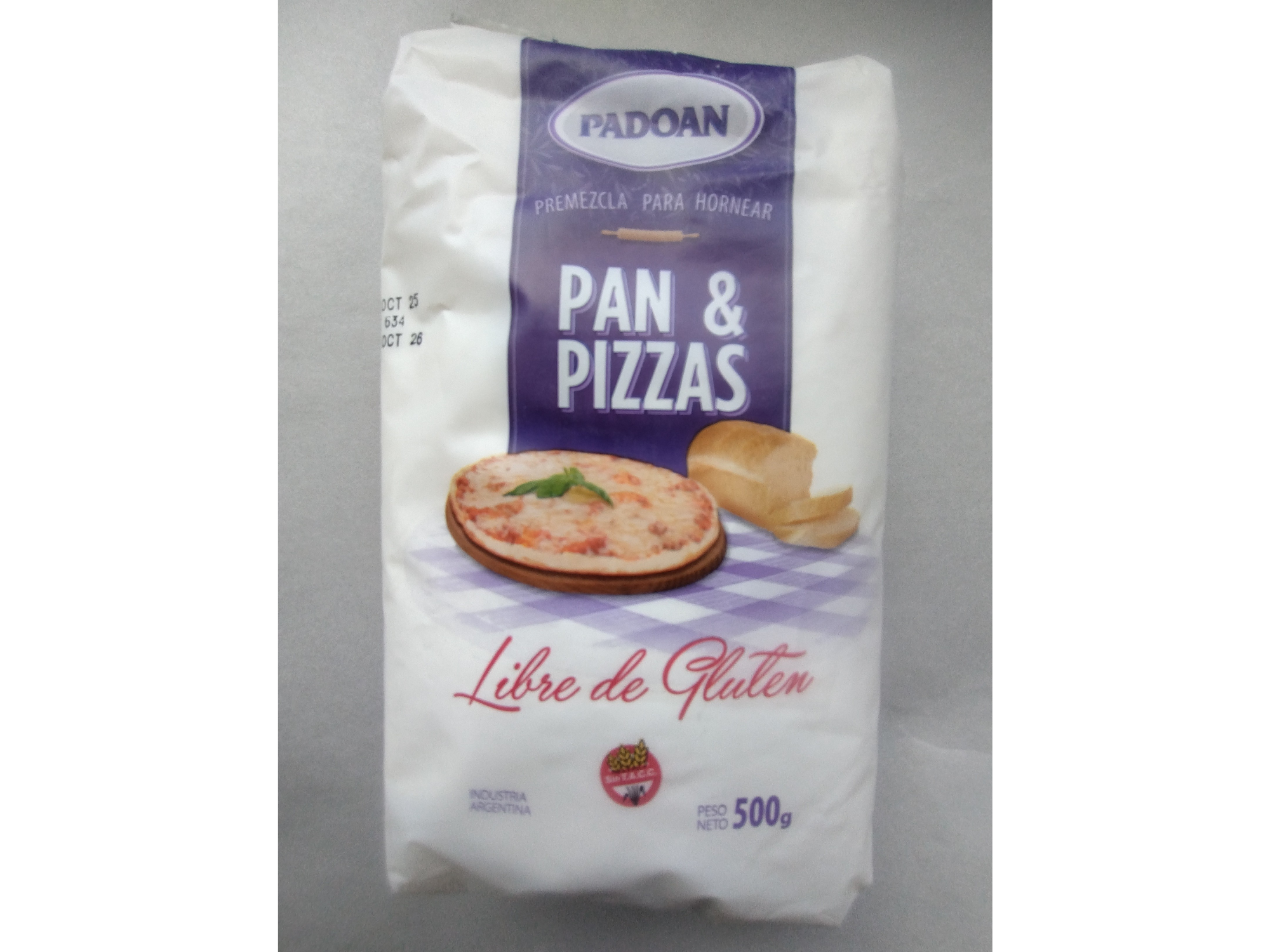 Padoan. Premezcla Pan/pizza