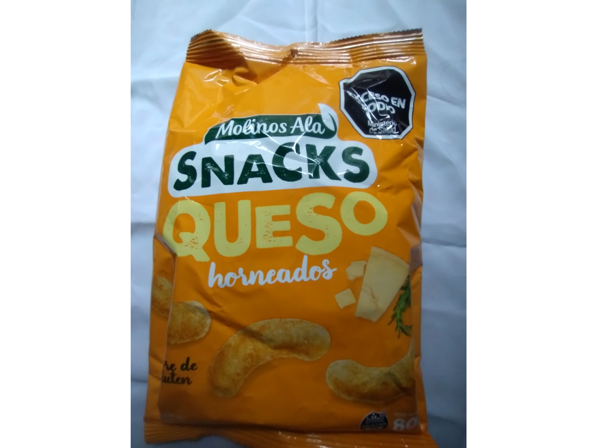 Molino Ala. Snack de arroz y queso