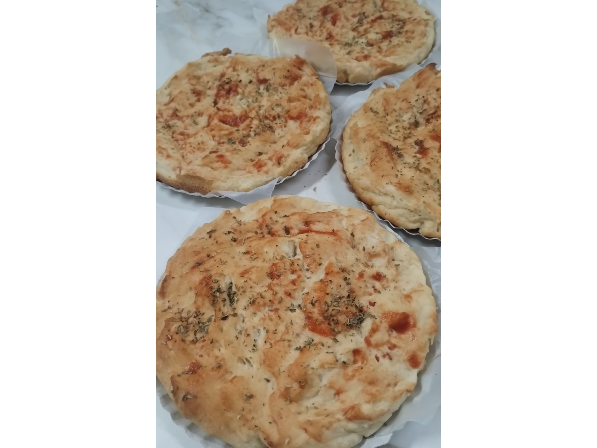 Samu. Prepizzas chicas