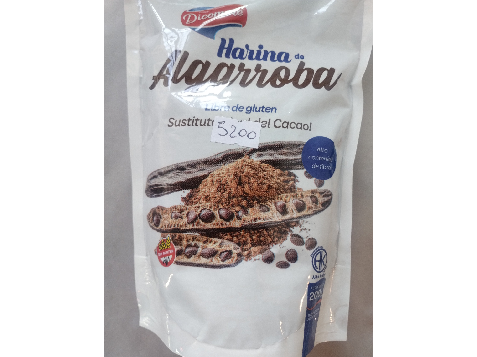 Dicomere.Harina de algarroba