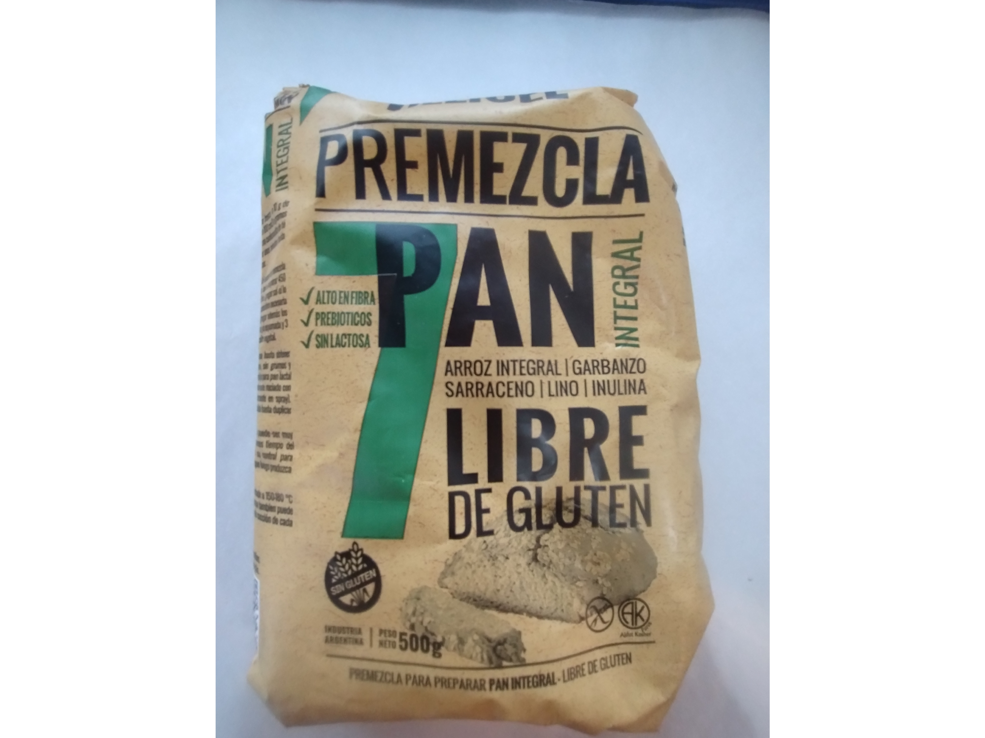 Delicel. Premezcla pan integral