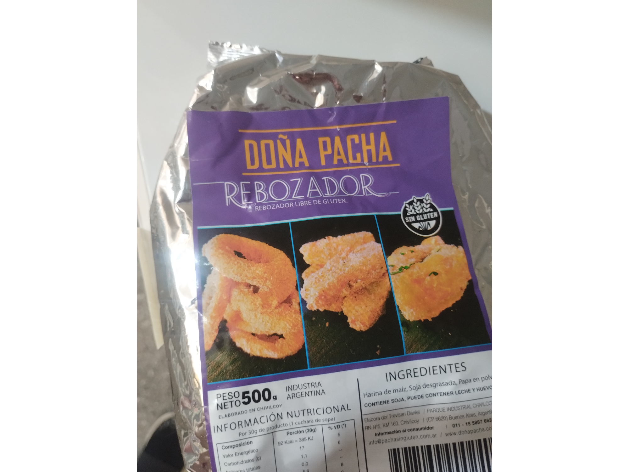 Doña pacha. Rebozador