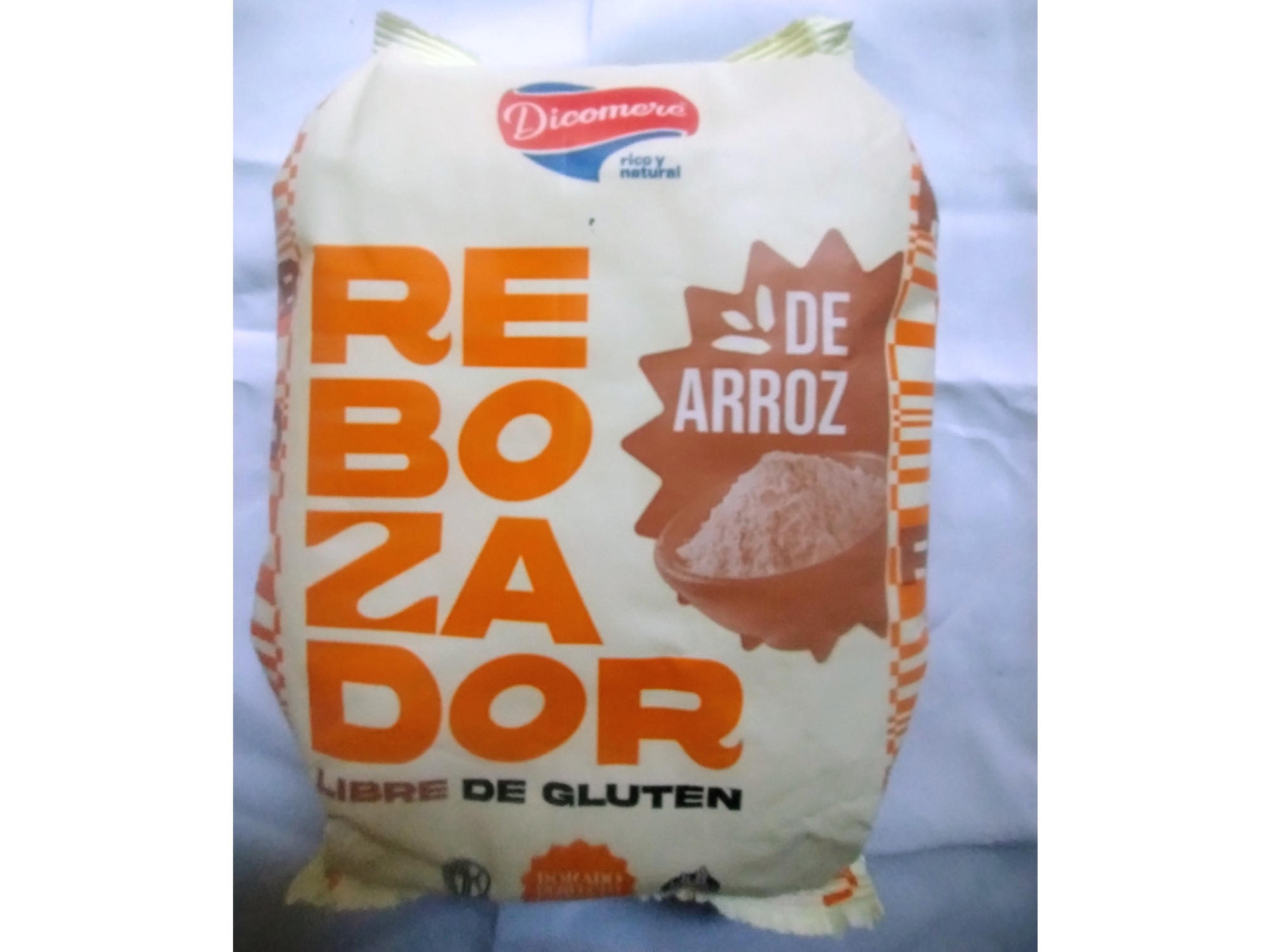 Dicomere. Rebozador de arroz