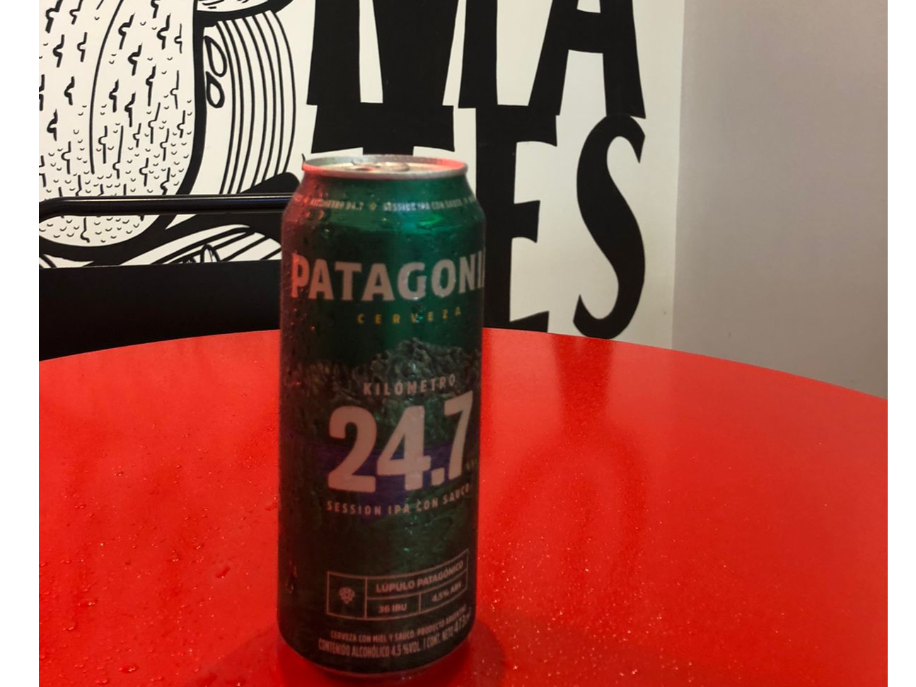 Patagonia 24.7 en lata de 473 cc