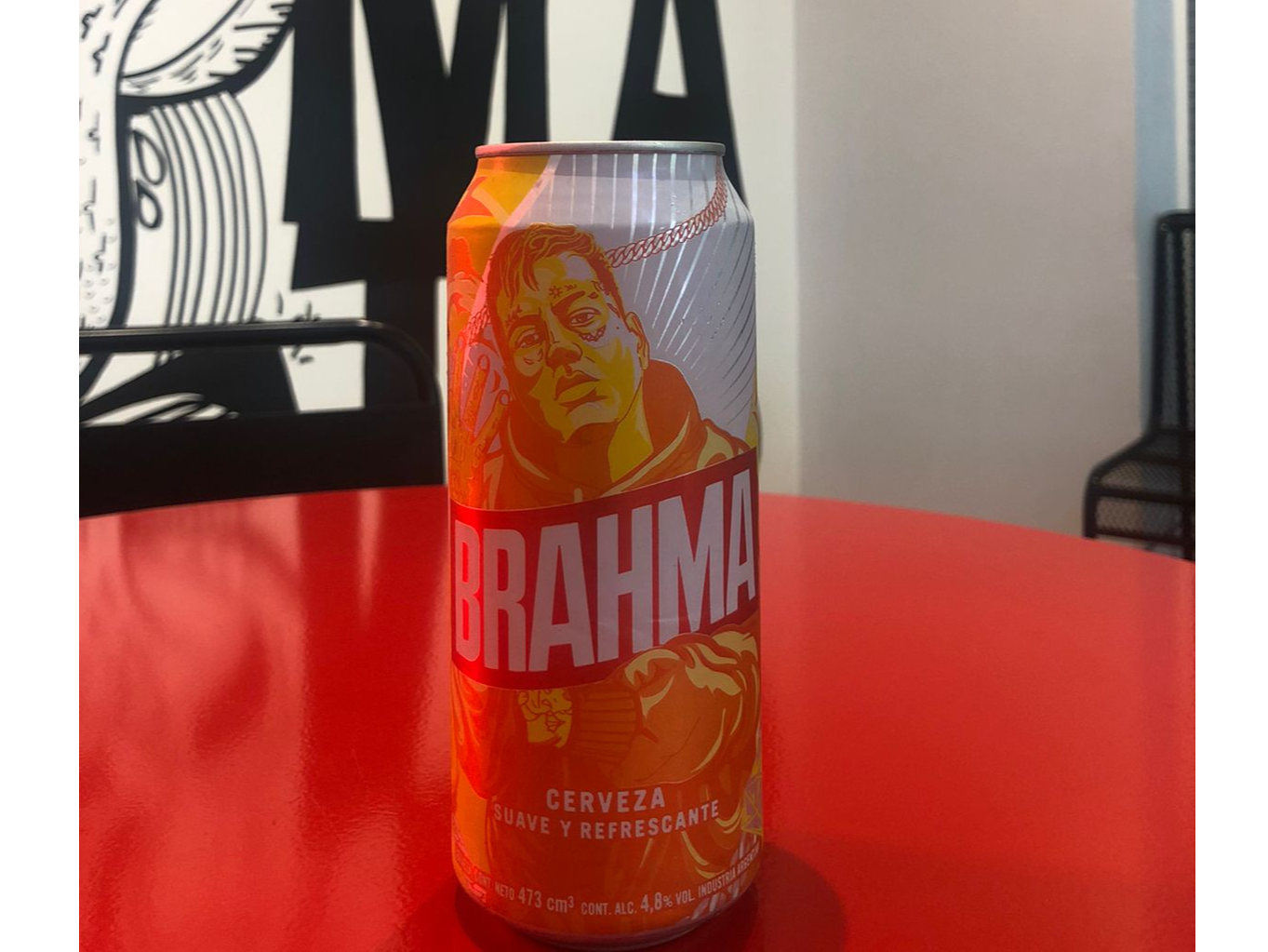 Brahma en lata de 473 cc