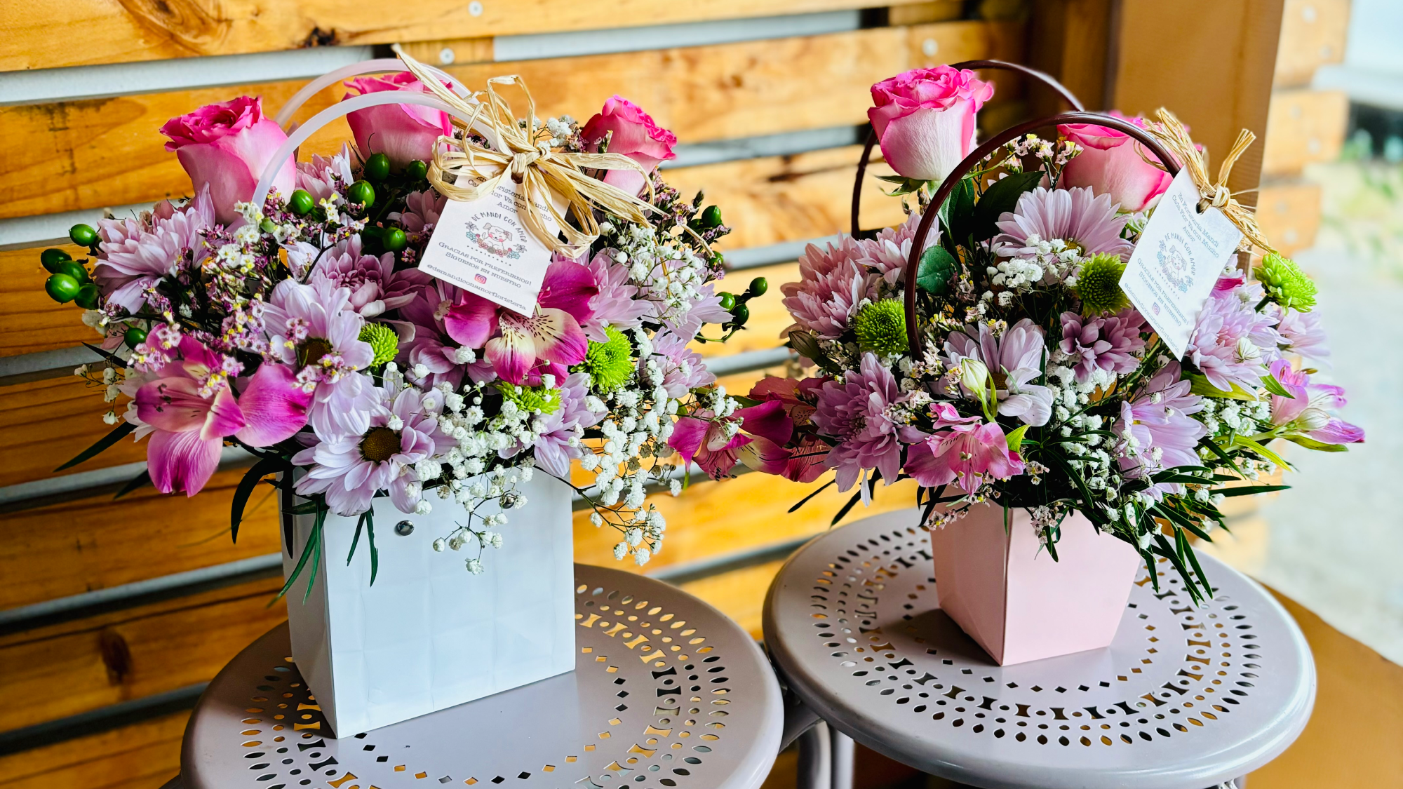 Carteras florales