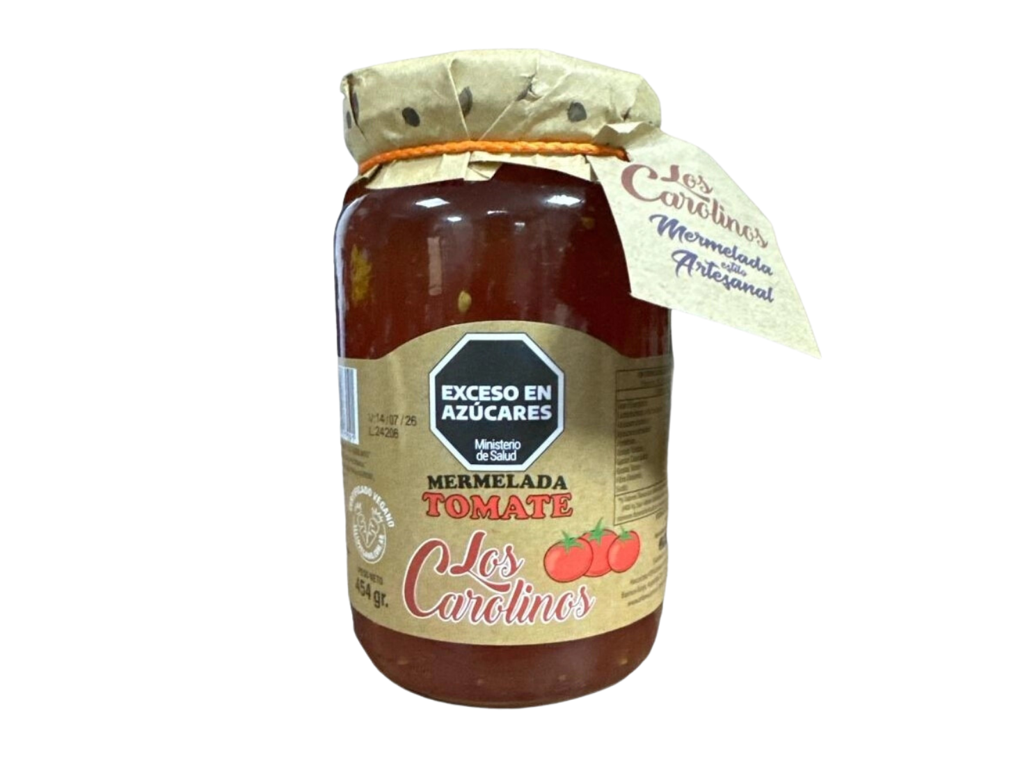 Mermelada Los carolinos Tomate 10x500g