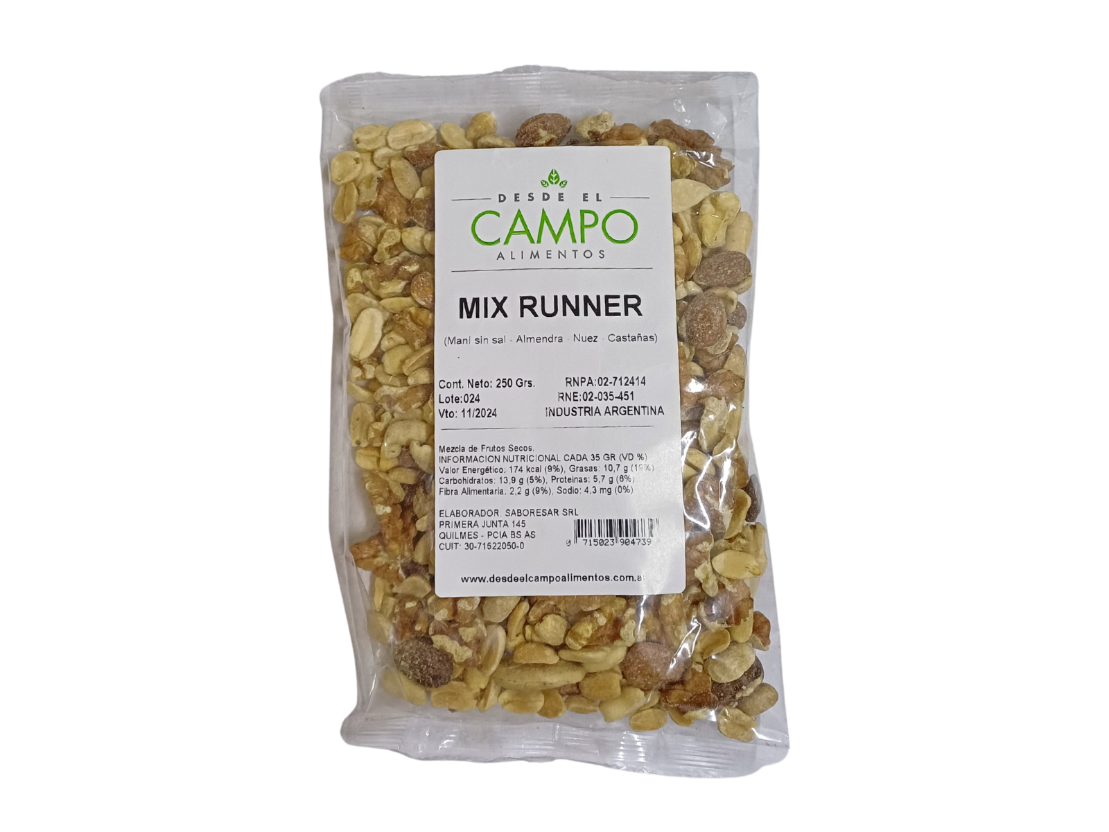 Mix runner Dec 12x250g